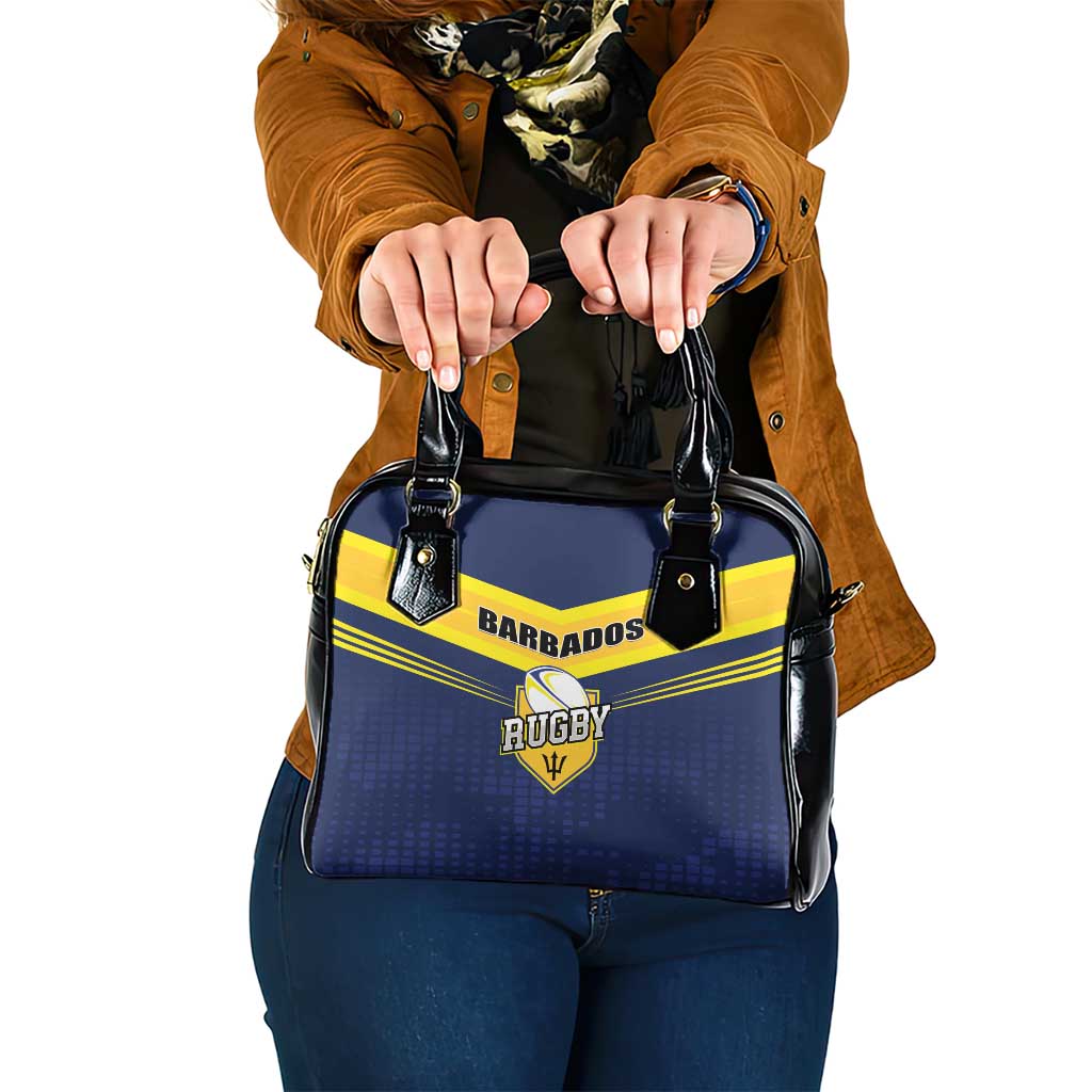 Barbados Rugby Shoulder Handbag Team Barbados Trident Go Champions LT01