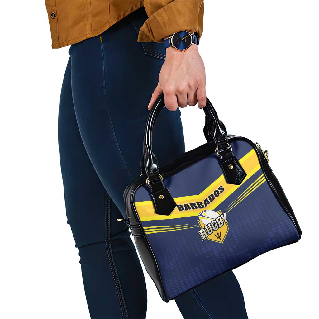 Barbados Rugby Shoulder Handbag Team Barbados Trident Go Champions LT01
