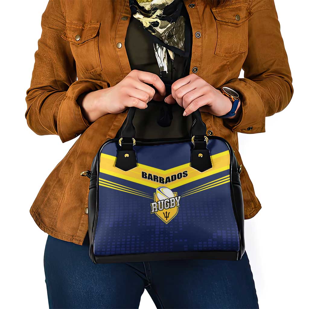 Barbados Rugby Shoulder Handbag Team Barbados Trident Go Champions LT01