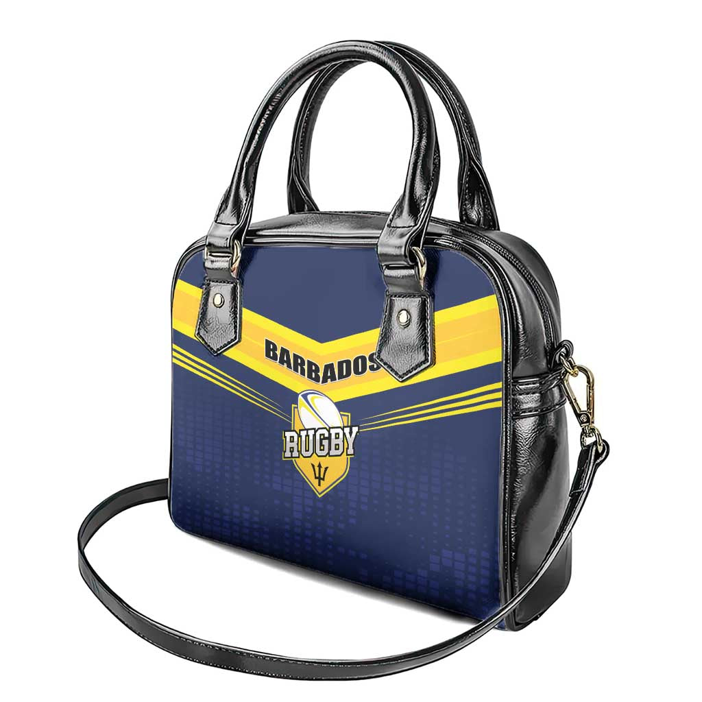 Barbados Rugby Shoulder Handbag Team Barbados Trident Go Champions LT01