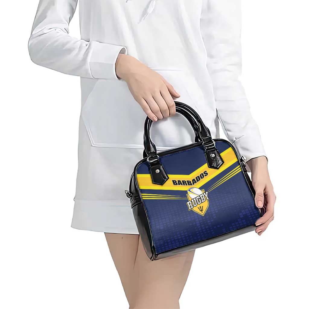 Barbados Rugby Shoulder Handbag Team Barbados Trident Go Champions LT01