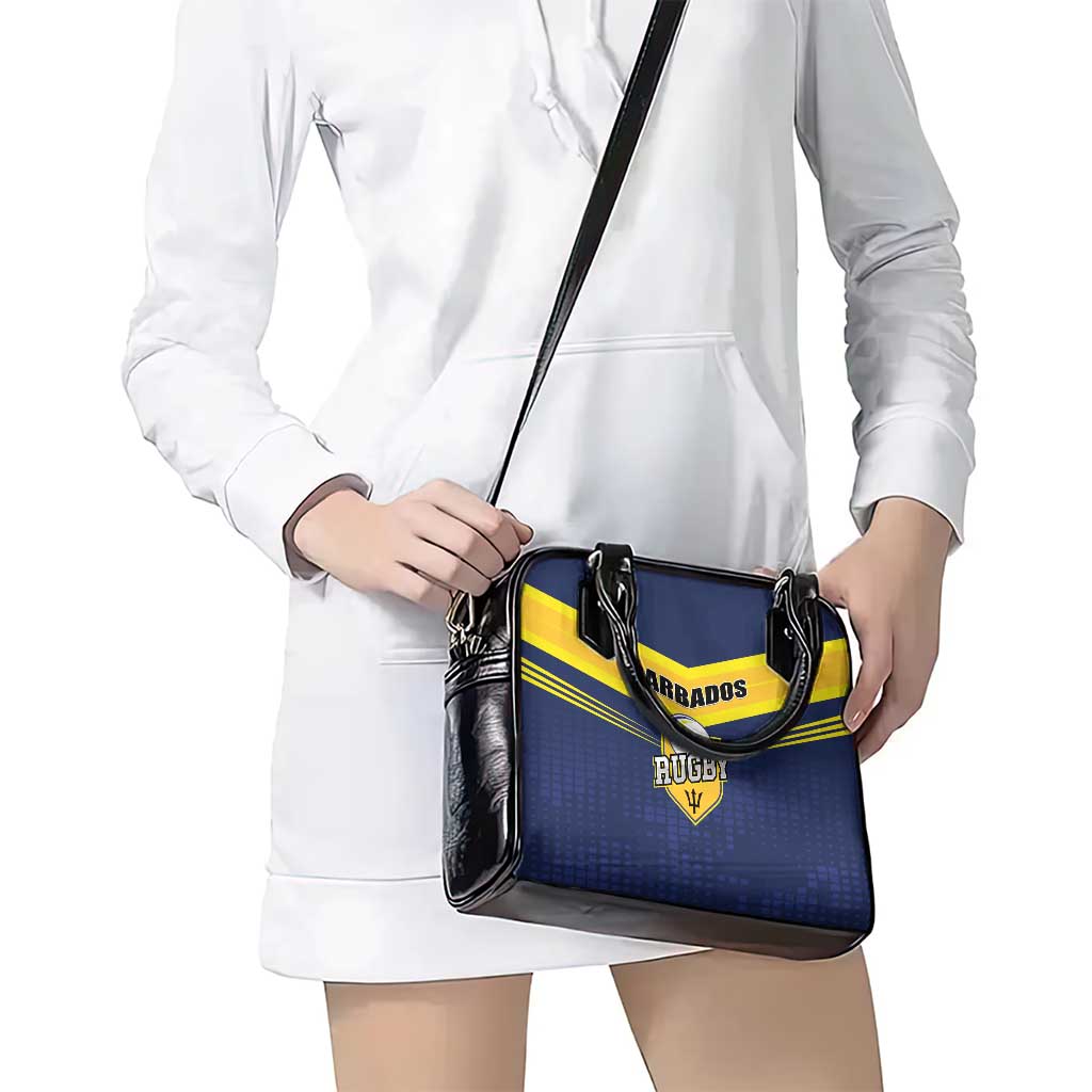 Barbados Rugby Shoulder Handbag Team Barbados Trident Go Champions LT01