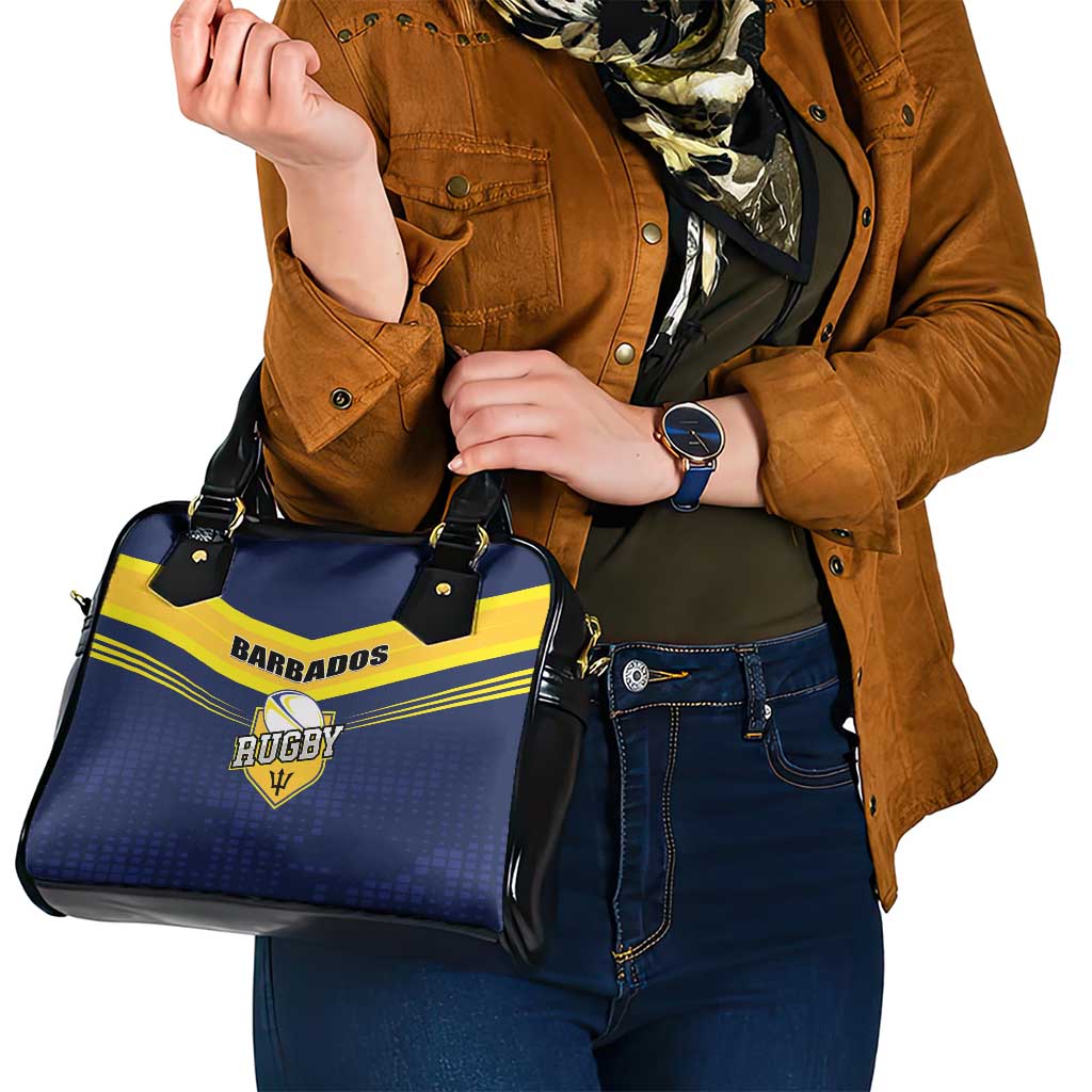 Barbados Rugby Shoulder Handbag Team Barbados Trident Go Champions LT01