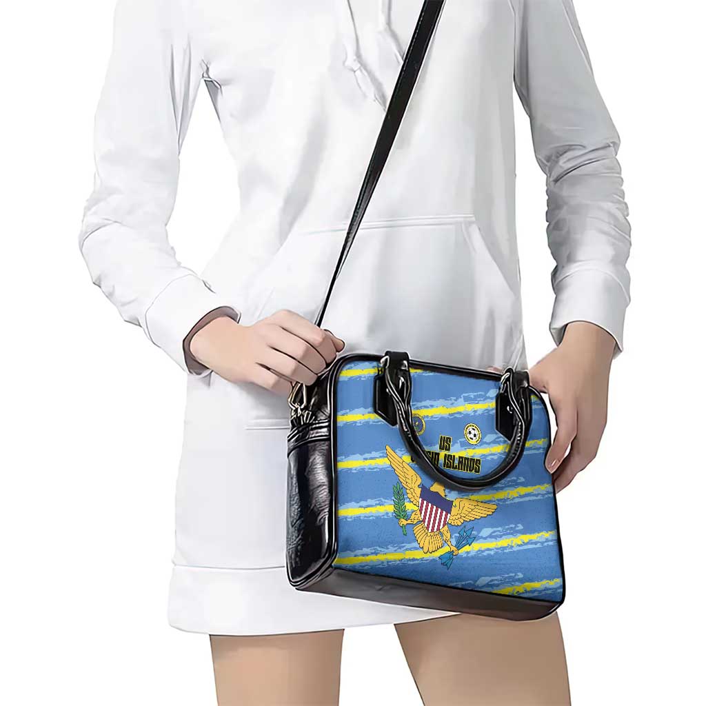 US Virgin Islands Soccer Shoulder Handbag Team Dashing Eagles Come On LT01