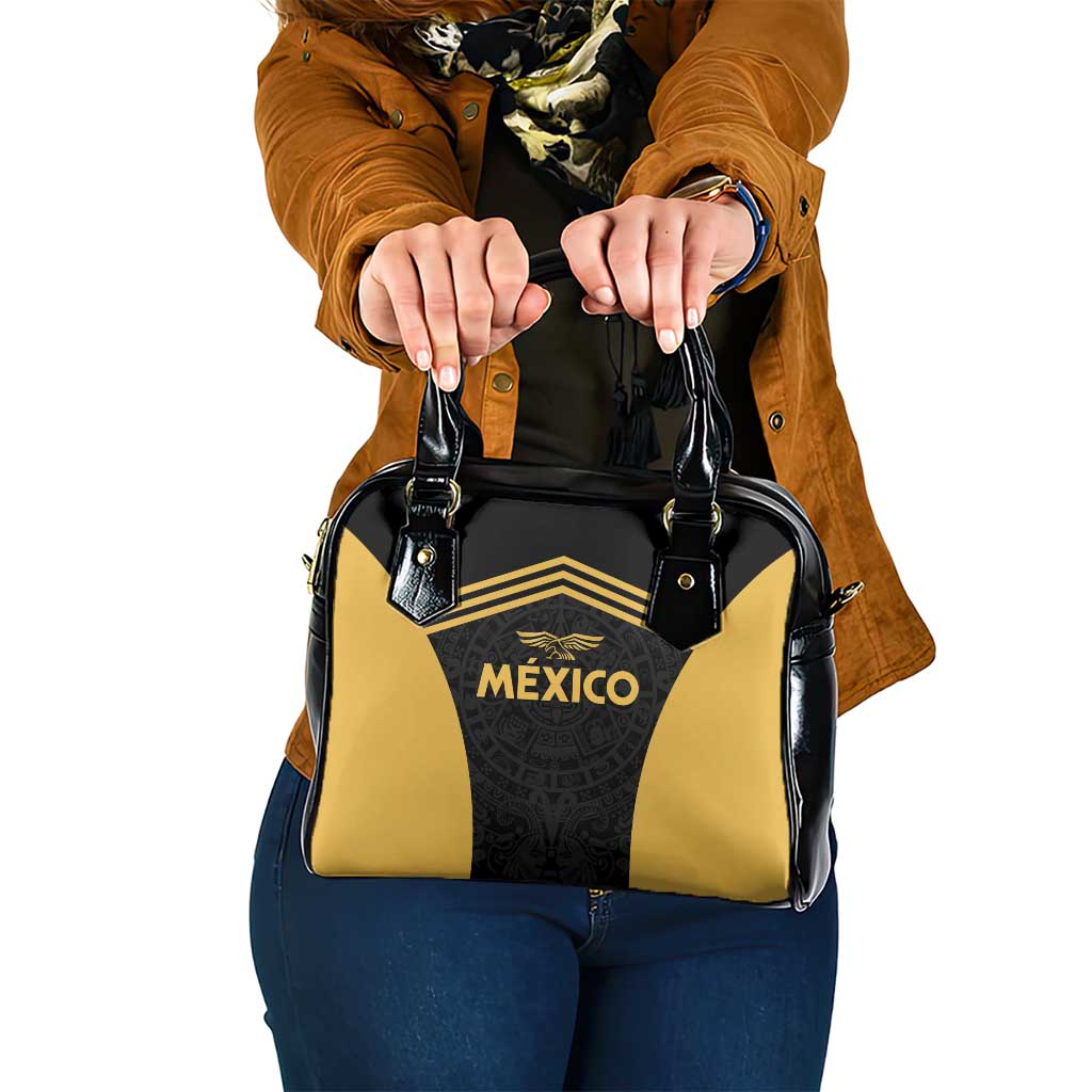 Football 2025 Mexico Shoulder Handbag Special Gold Edition LT01