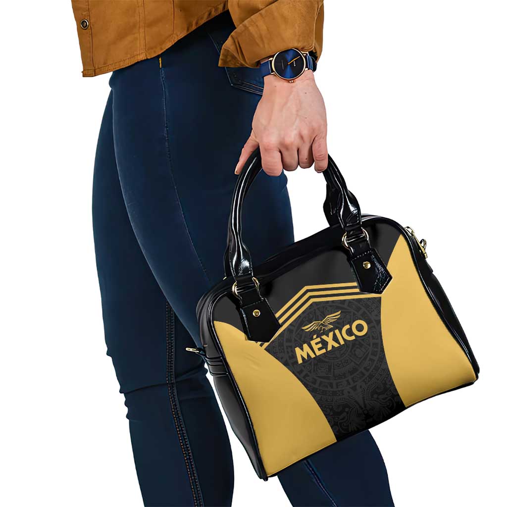 Football 2025 Mexico Shoulder Handbag Special Gold Edition LT01