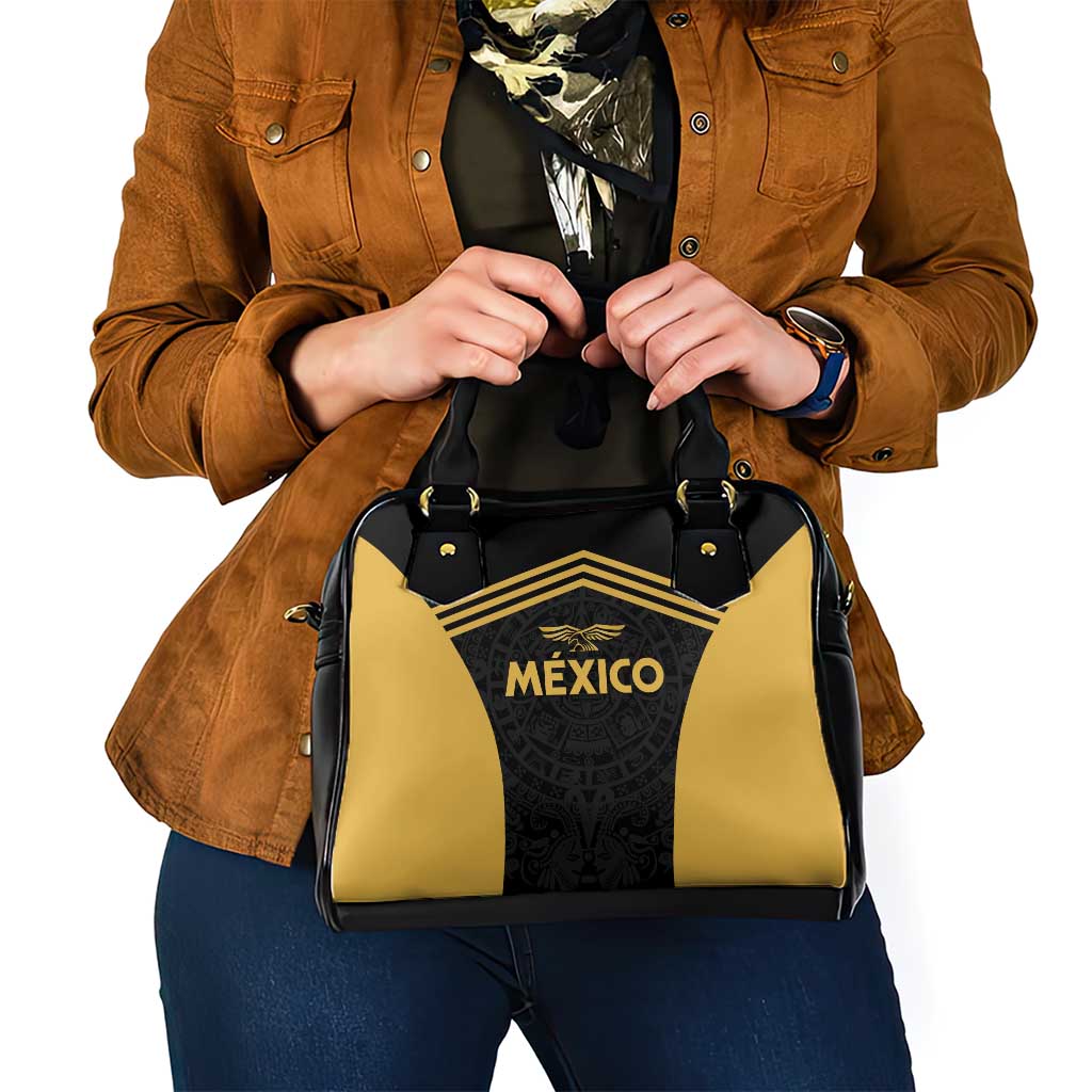 Football 2025 Mexico Shoulder Handbag Special Gold Edition LT01