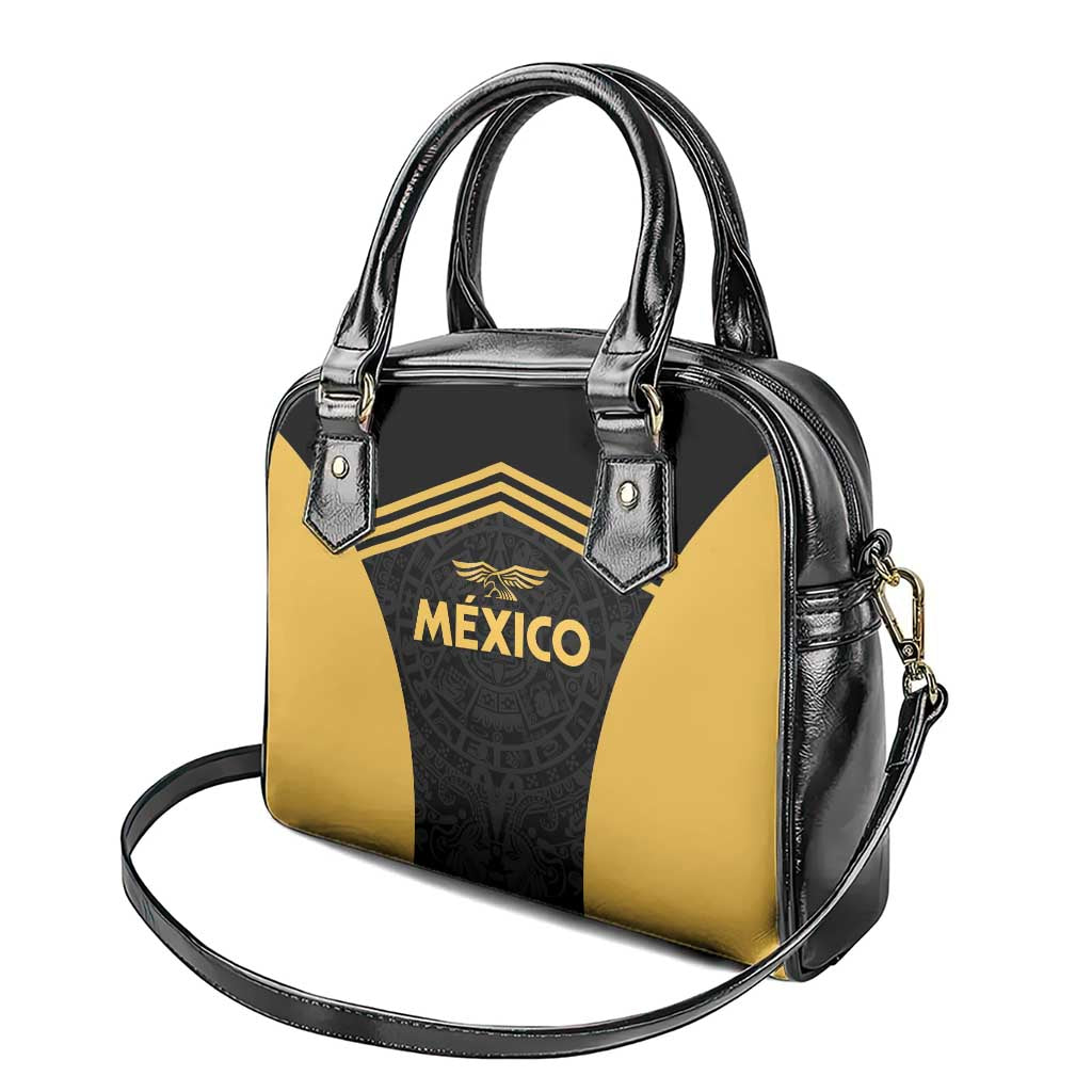 Football 2025 Mexico Shoulder Handbag Special Gold Edition LT01