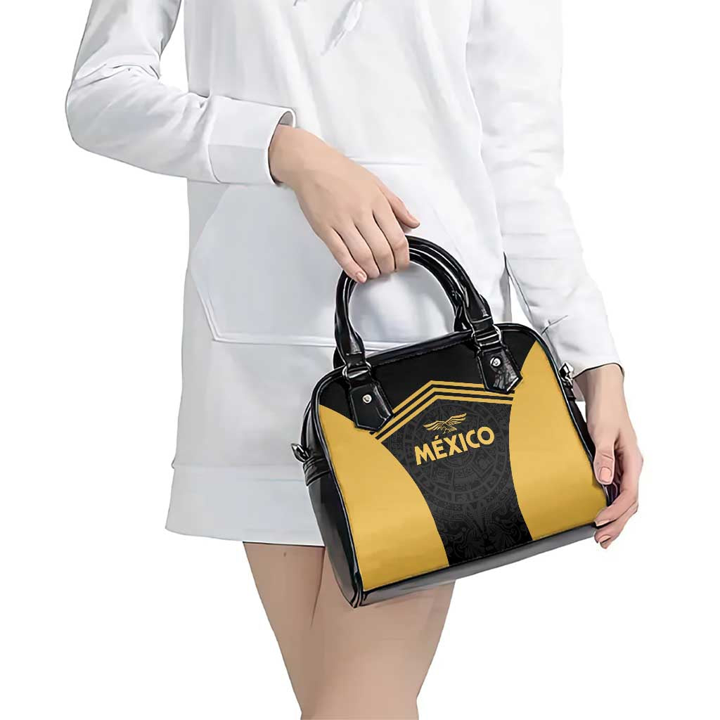 Football 2025 Mexico Shoulder Handbag Special Gold Edition LT01