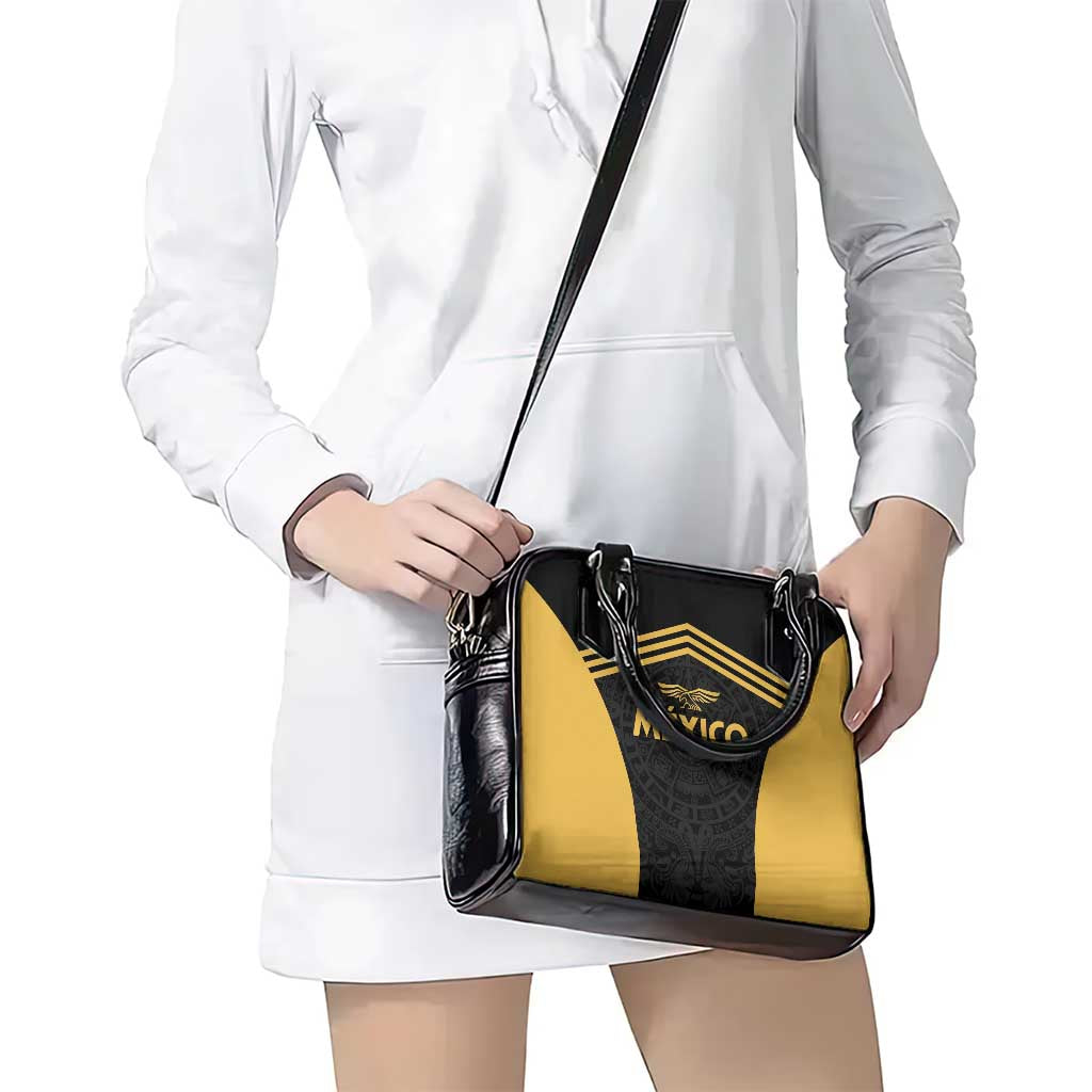 Football 2025 Mexico Shoulder Handbag Special Gold Edition LT01