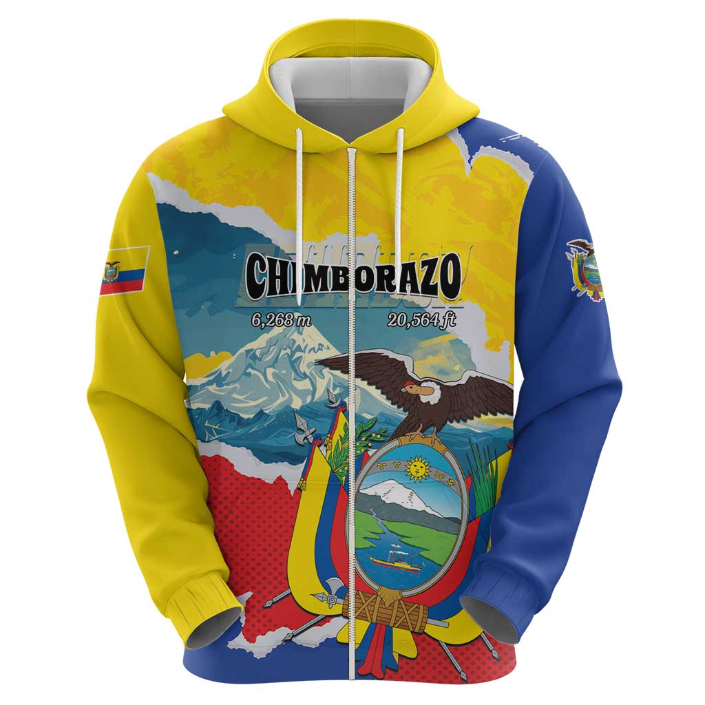 Personalized Ecuador Chimborazo Mountain Hoodie La Sultana de Los Andes LT01