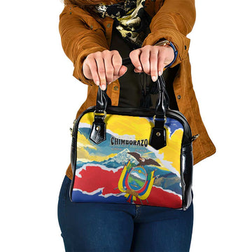 Ecuador Chimborazo Mountain Shoulder Handbag La Sultana de Los Andes LT01