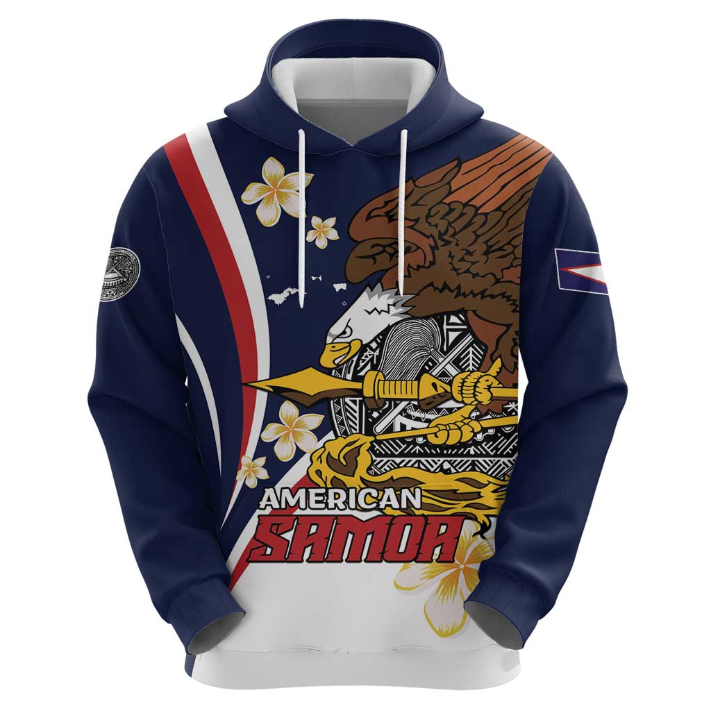 Personalized American Samoa Hoodie Amerika Samoa Bald Eagle LT01