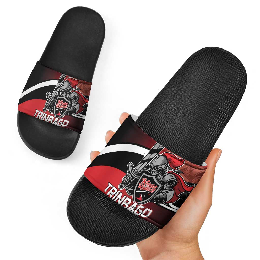 Trinbago Cricket Knight Riders Slide Sandals We Are TKR LT01