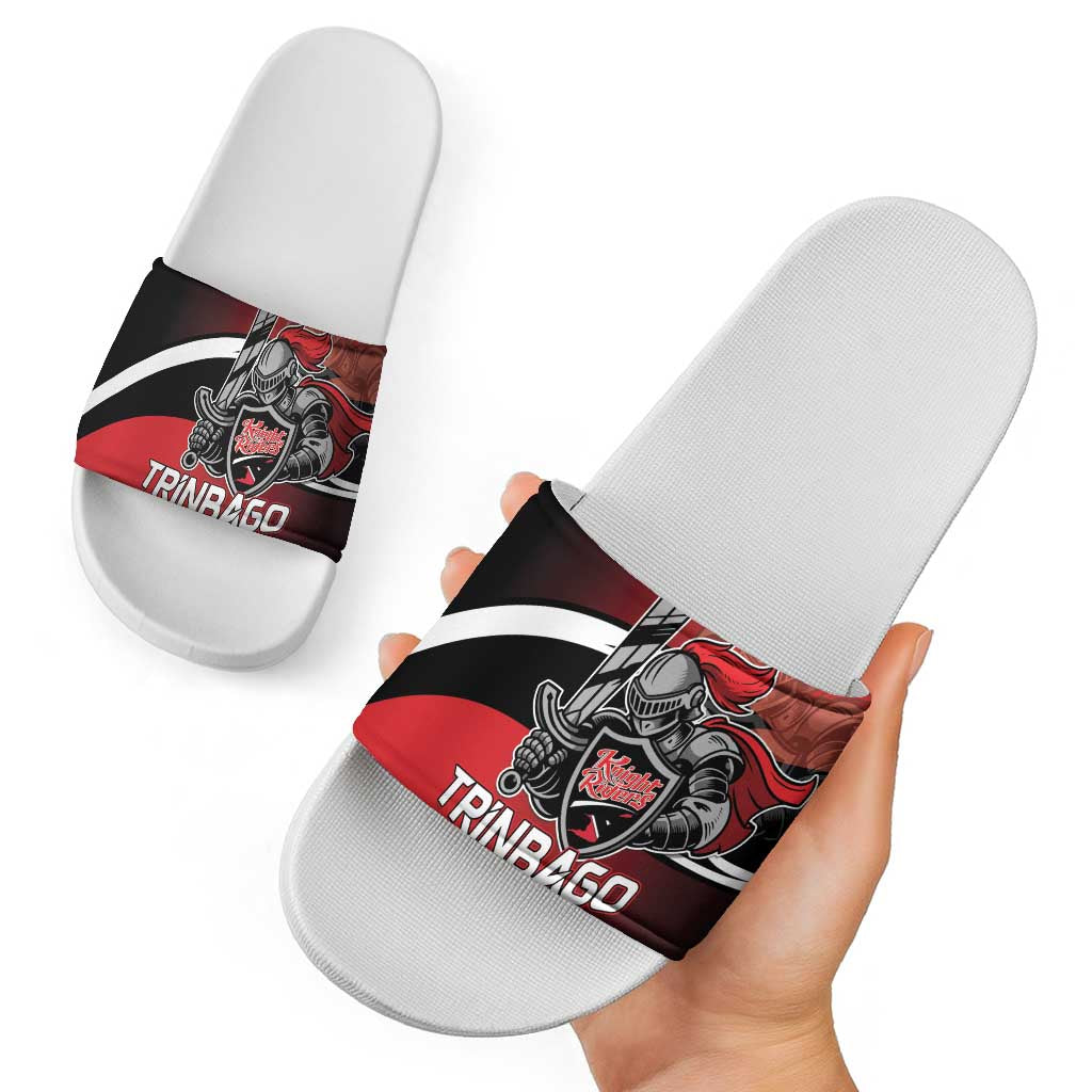 Trinbago Cricket Knight Riders Slide Sandals We Are TKR LT01