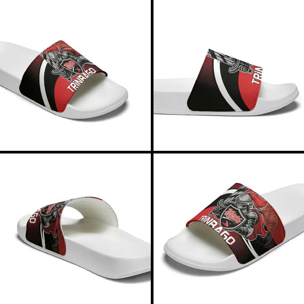 Trinbago Cricket Knight Riders Slide Sandals We Are TKR LT01
