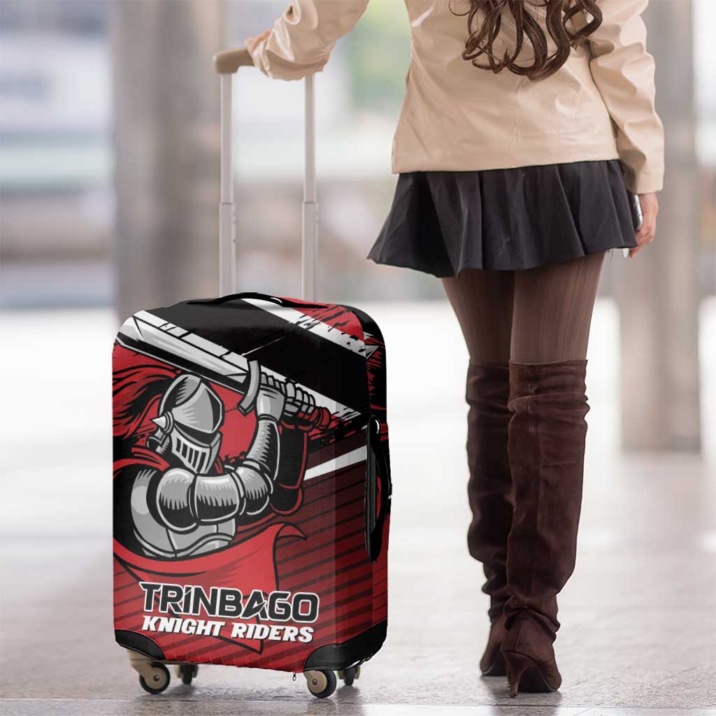 Knight Riders Trinbago Cricket Luggage Cover Play Fight Win Repeat LT01