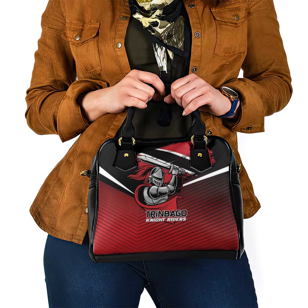 Knight Riders Trinbago Cricket Shoulder Handbag Play Fight Win Repeat LT01