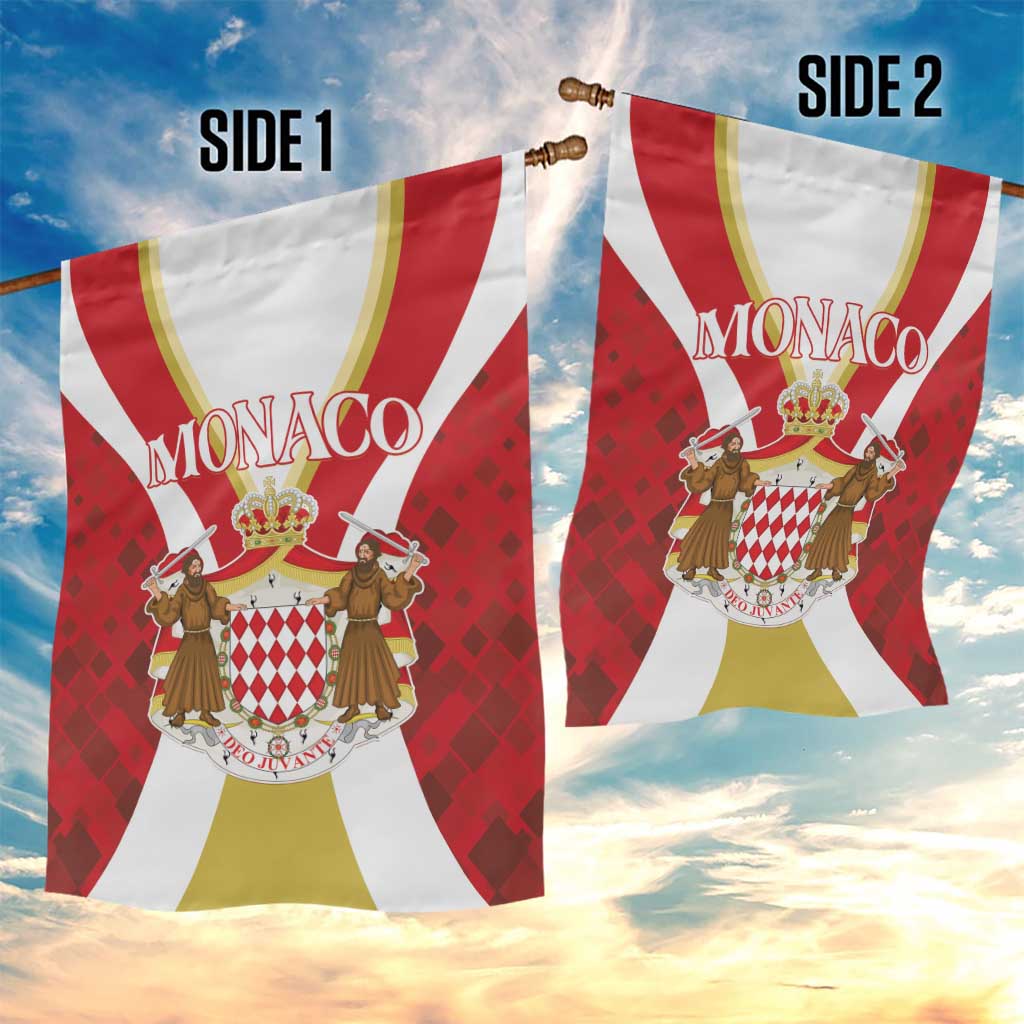 Monaco Garden Flag Deo Juvante Sporty Style LT01