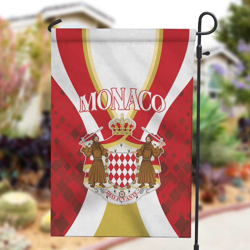Monaco Garden Flag Deo Juvante Sporty Style LT01