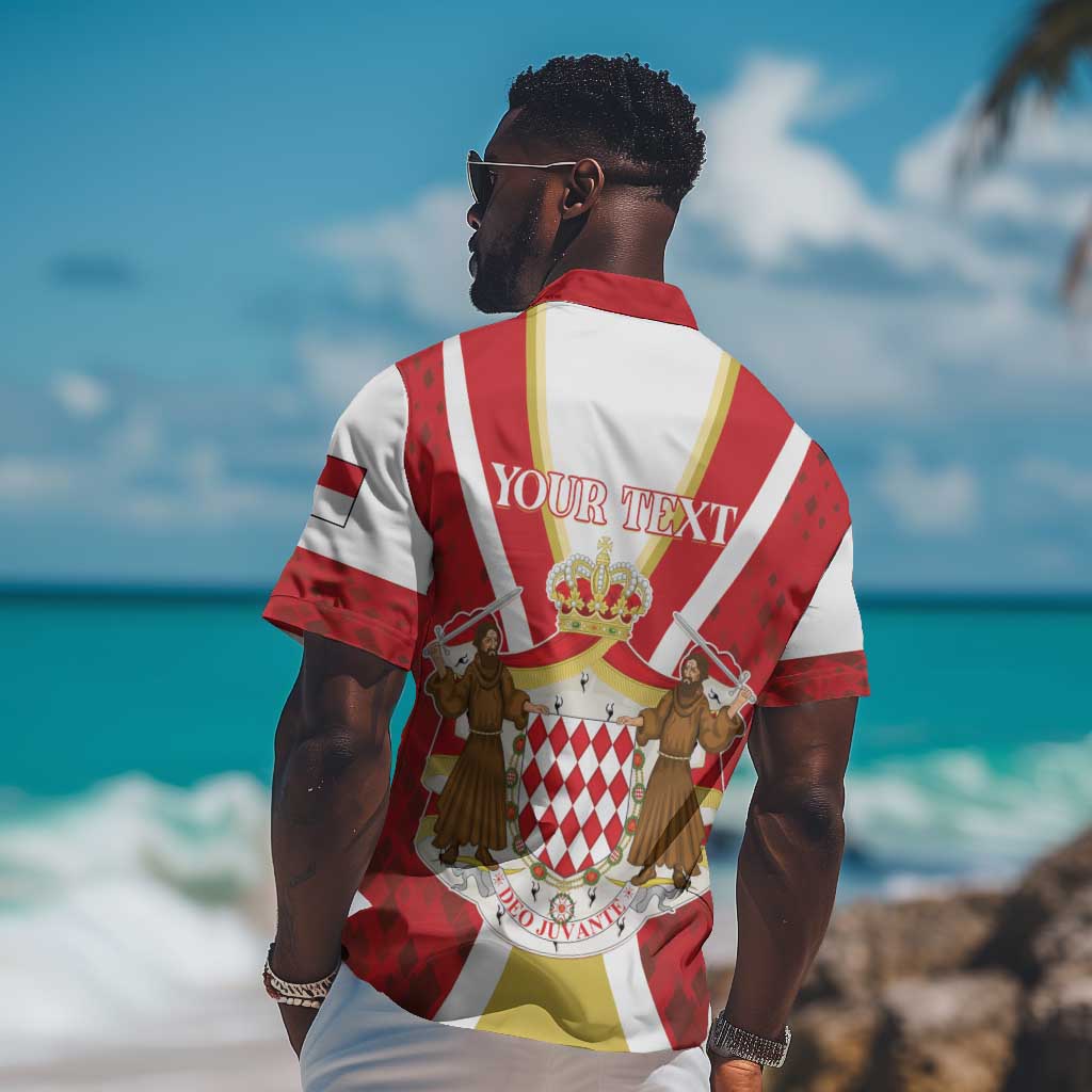 Personalized Monaco Hawaiian Shirt Deo Juvante Sporty Style LT01