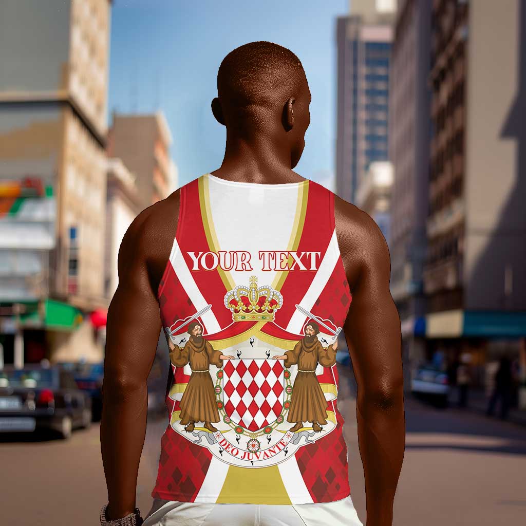 Personalized Monaco Men Tank Top Deo Juvante Sporty Style LT01