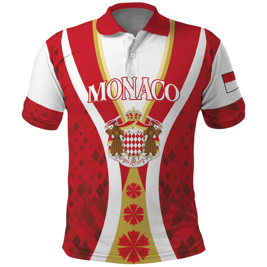 Personalized Monaco Polo Shirt Deo Juvante LT01
