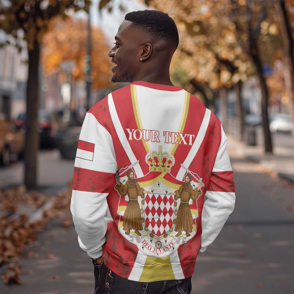 Personalized Monaco Sweatshirt Deo Juvante Sporty Style LT01