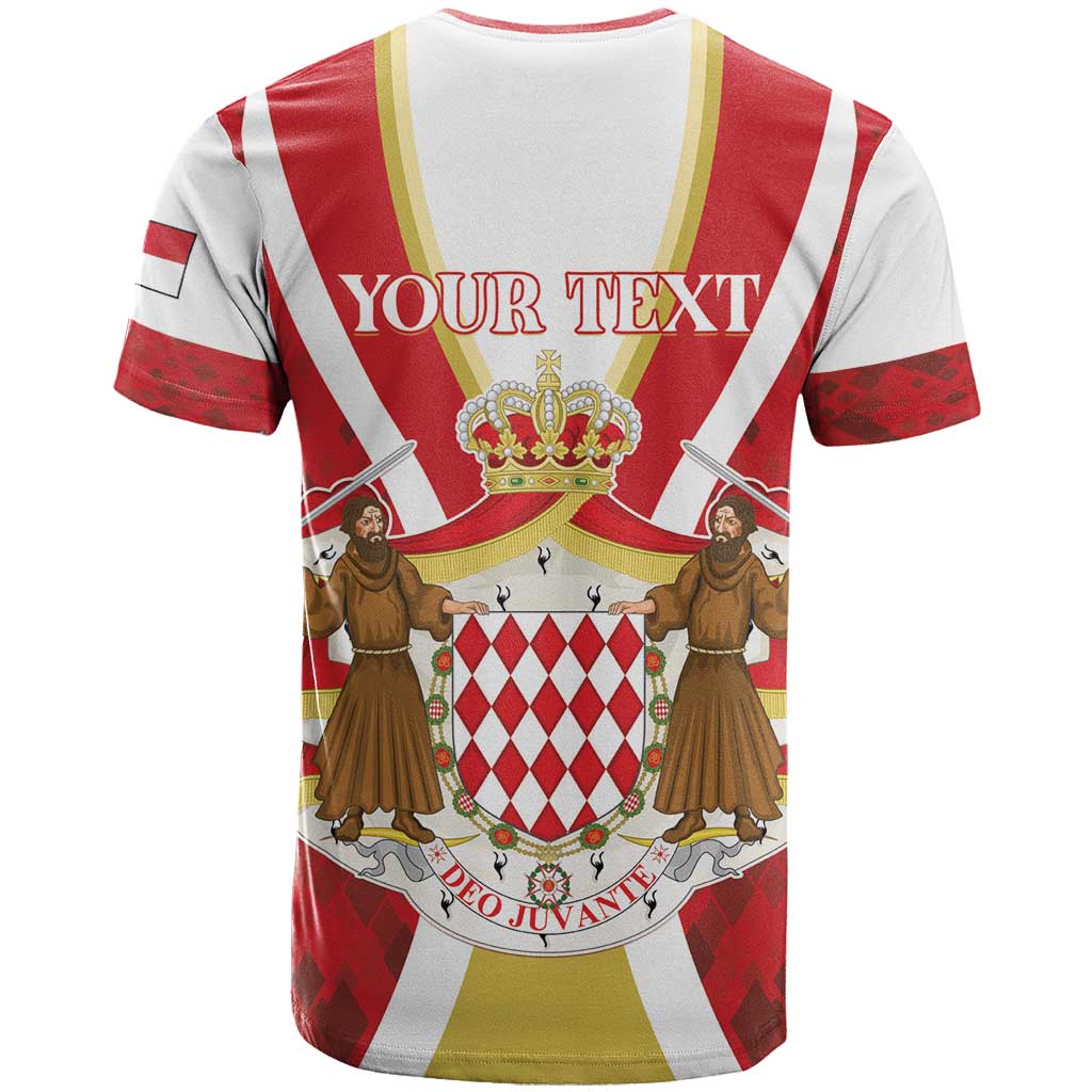 Personalized Monaco T shirt Deo Juvante Sporty Style LT01