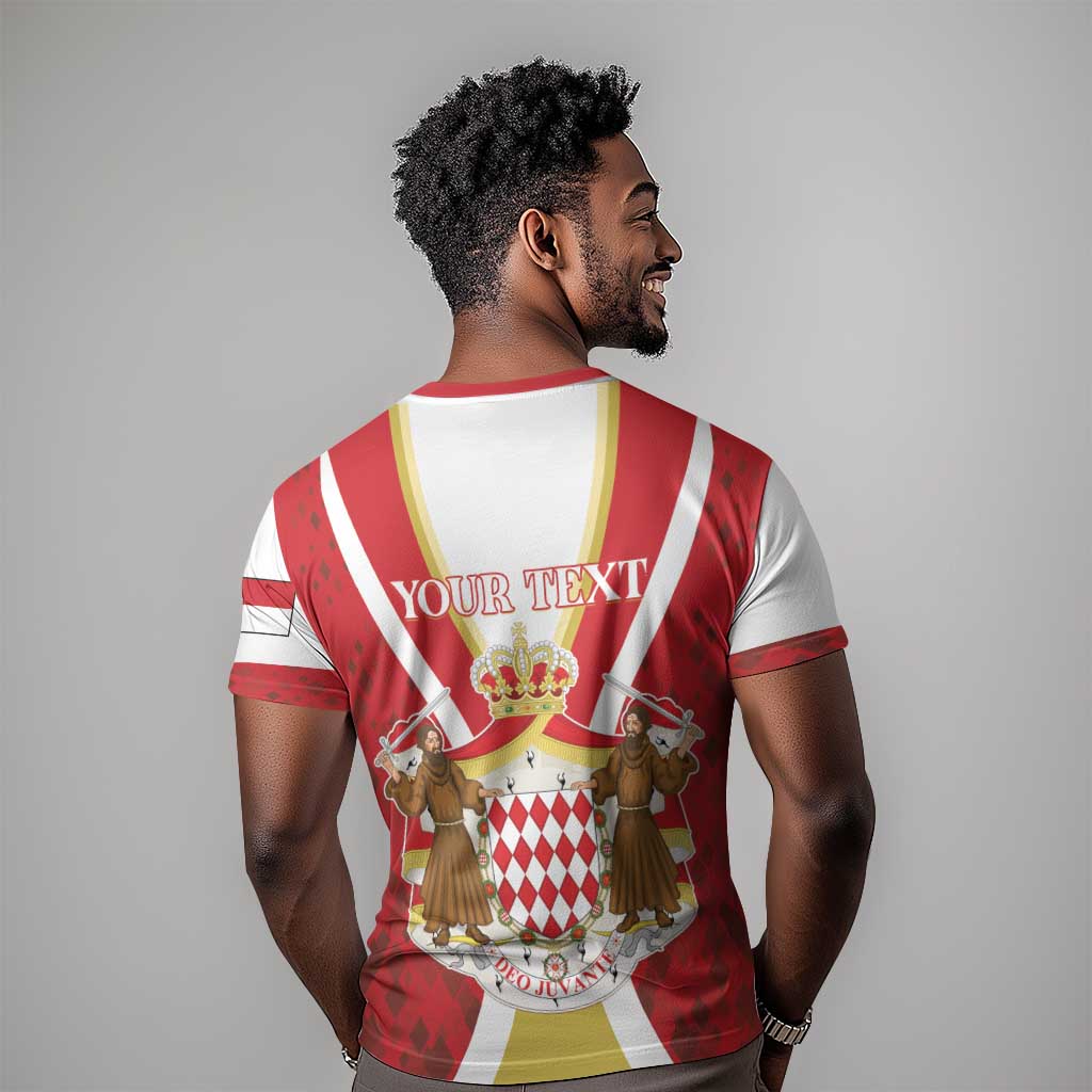 Personalized Monaco T shirt Deo Juvante Sporty Style LT01