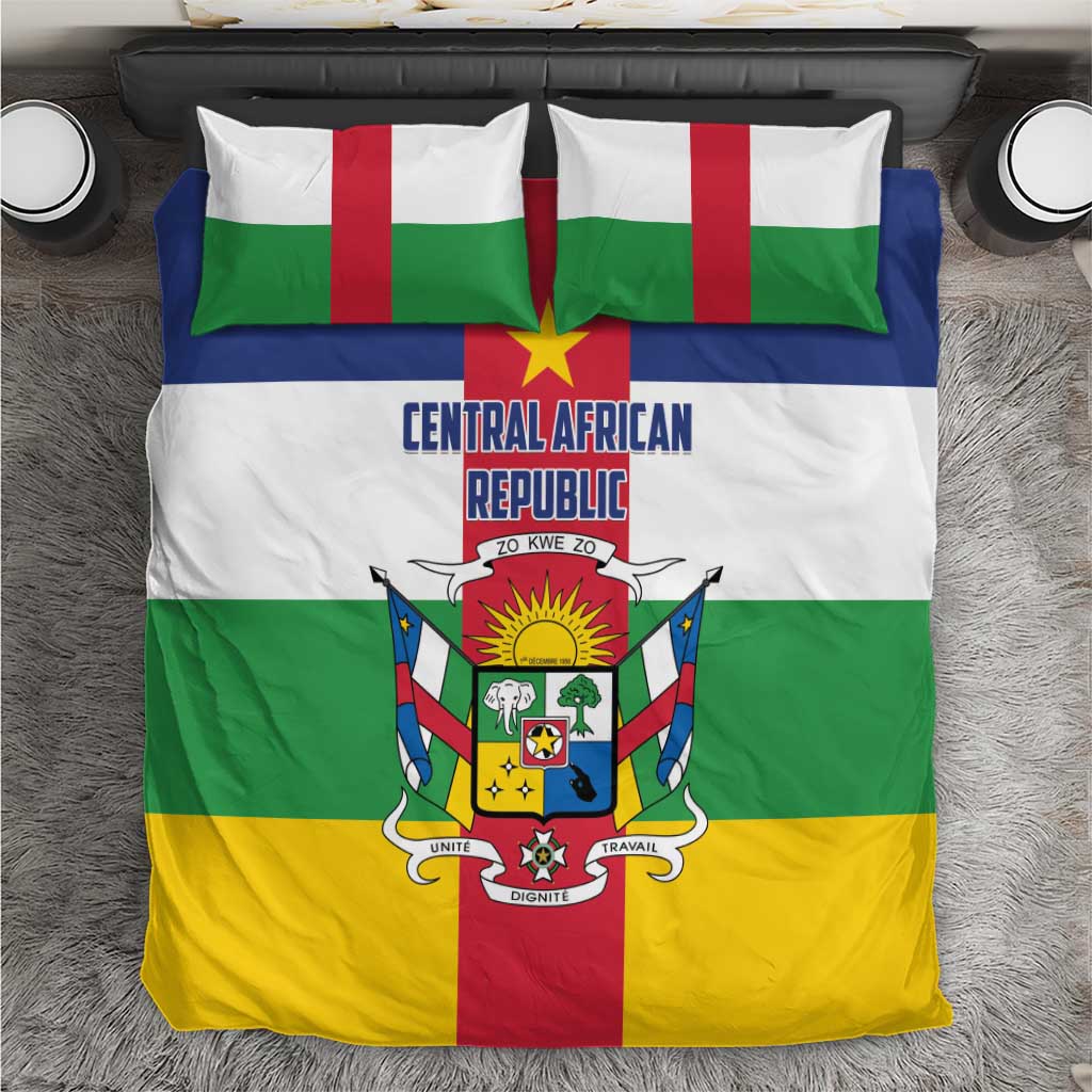 Central African Republic Bedding Set African Zo Kwe Zo LT01