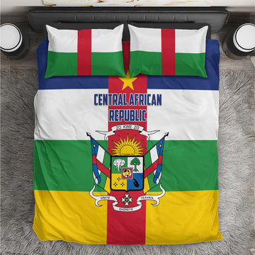 Central African Republic Bedding Set African Zo Kwe Zo LT01