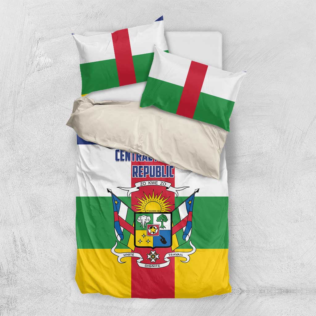 Central African Republic Bedding Set African Zo Kwe Zo LT01