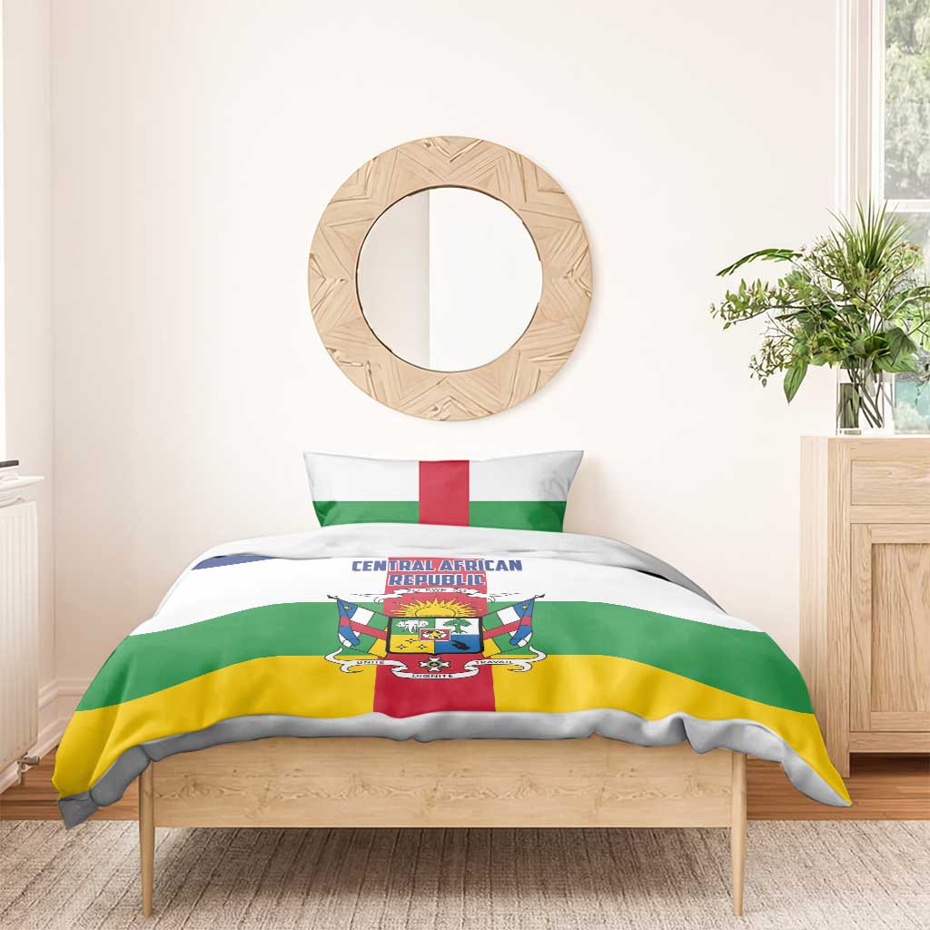 Central African Republic Bedding Set African Zo Kwe Zo LT01
