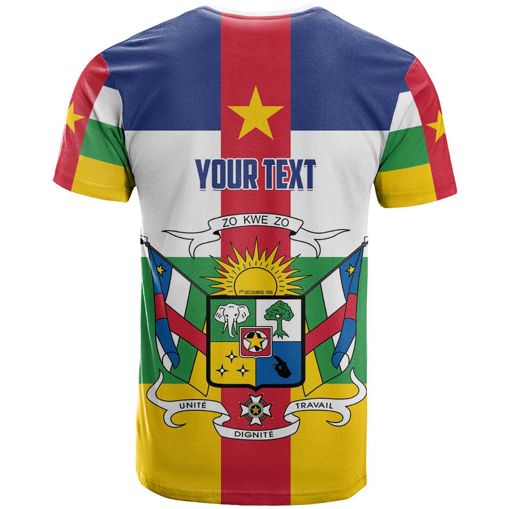 Personalized Central African Republic T shirt African Zo Kwe Zo LT01