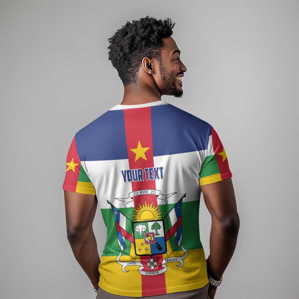 Personalized Central African Republic T shirt African Zo Kwe Zo LT01