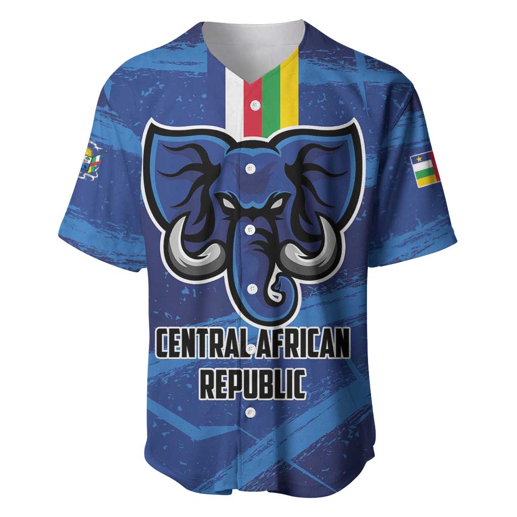 Custom Central African Republic Football Baseball Jersey African Come On Les Fauves LT01