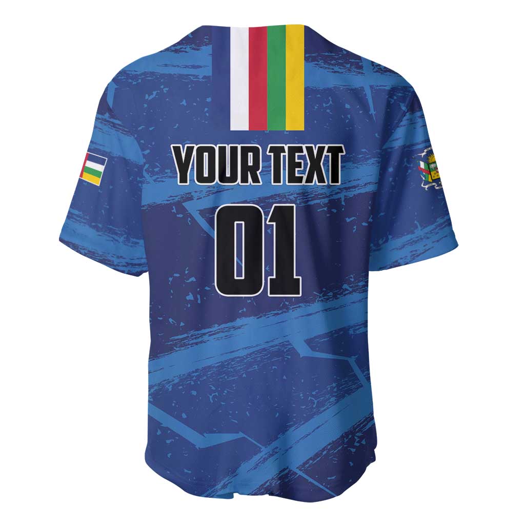 Custom Central African Republic Football Baseball Jersey African Come On Les Fauves LT01