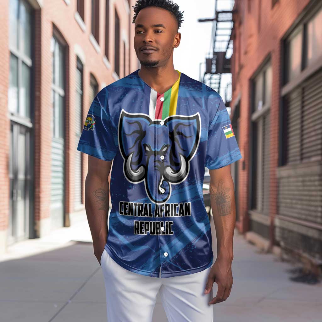 Custom Central African Republic Football Baseball Jersey African Come On Les Fauves LT01