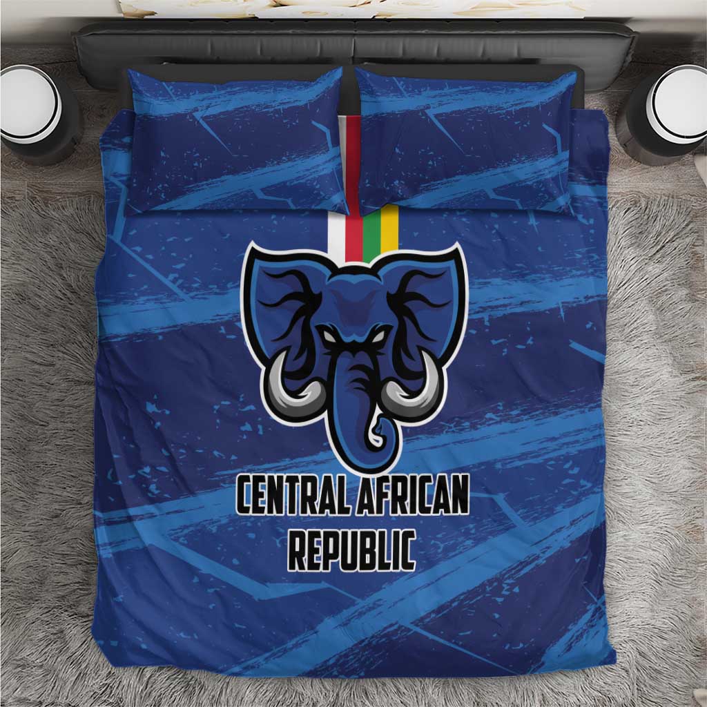 Central African Republic Football Bedding Set African Come On Les Fauves LT01
