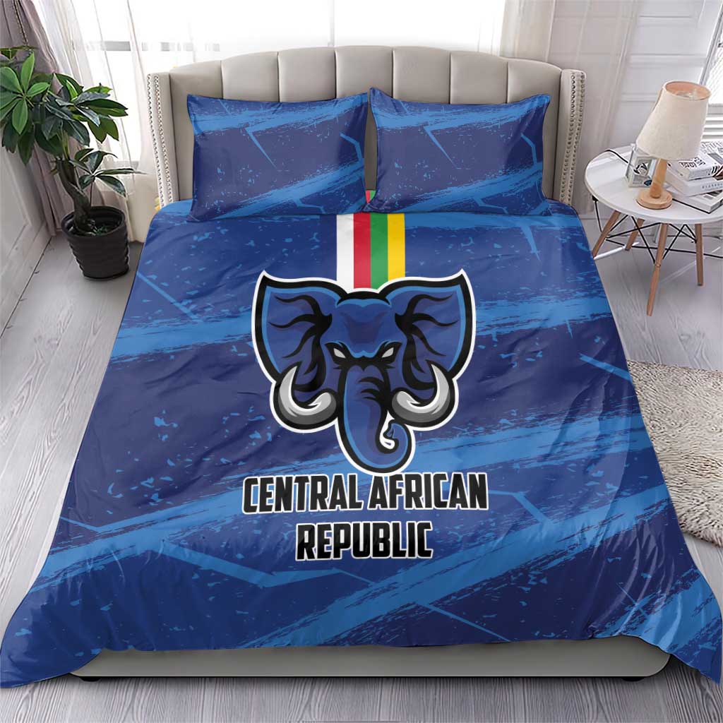 Central African Republic Football Bedding Set African Come On Les Fauves LT01