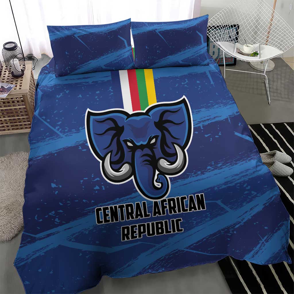 Central African Republic Football Bedding Set African Come On Les Fauves LT01