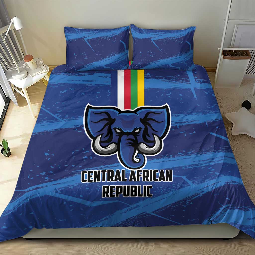 Central African Republic Football Bedding Set African Come On Les Fauves LT01