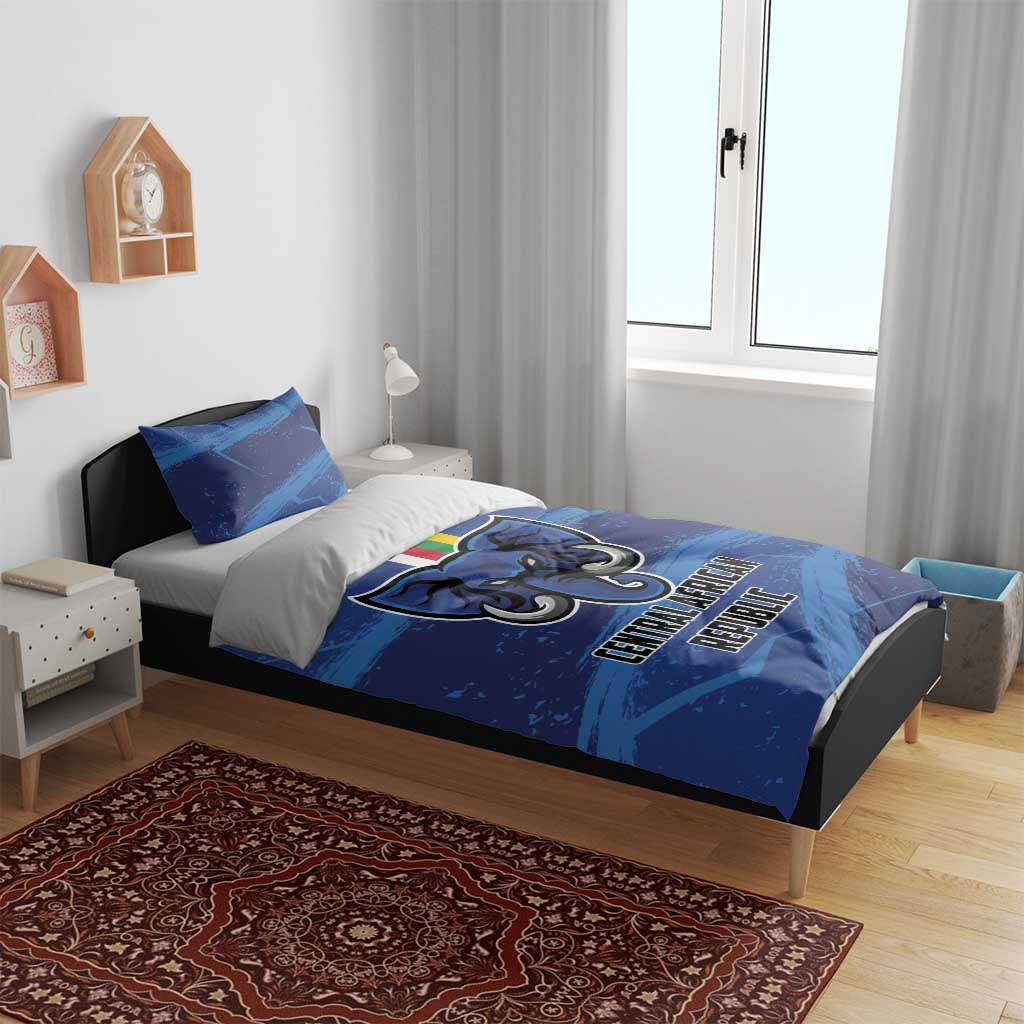 Central African Republic Football Bedding Set African Come On Les Fauves LT01