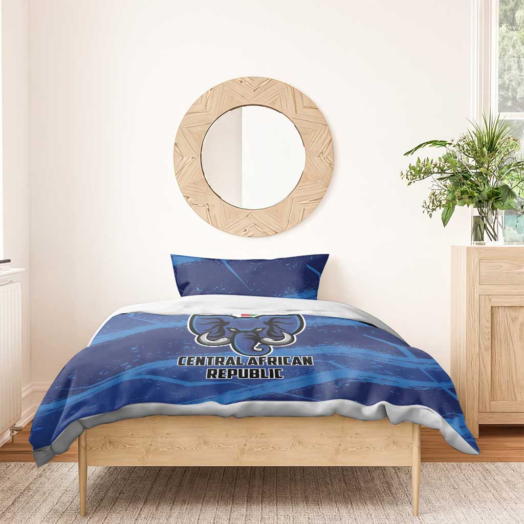 Central African Republic Football Bedding Set African Come On Les Fauves LT01
