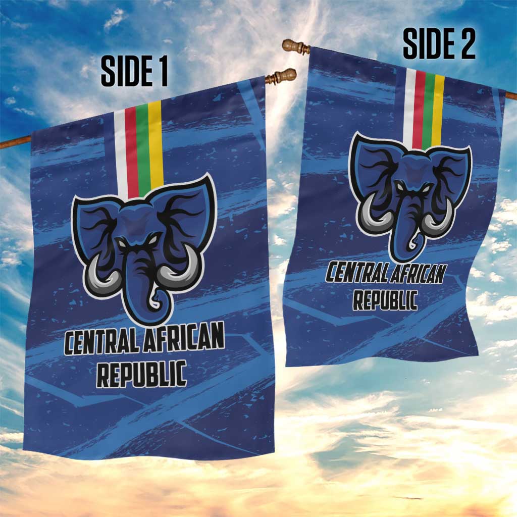 Central African Republic Football Garden Flag African Come On Les Fauves LT01