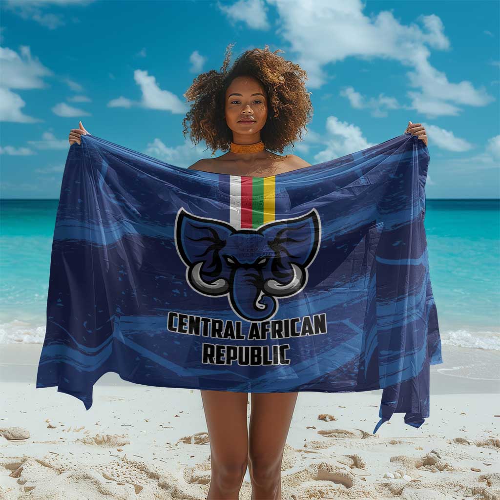 Central African Republic Football Sarong African Come On Les Fauves LT01
