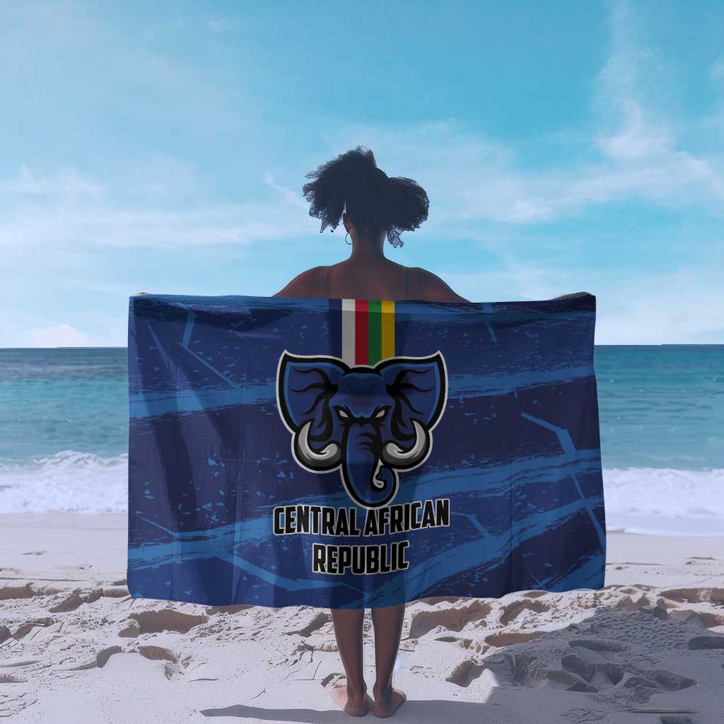 Central African Republic Football Sarong African Come On Les Fauves LT01