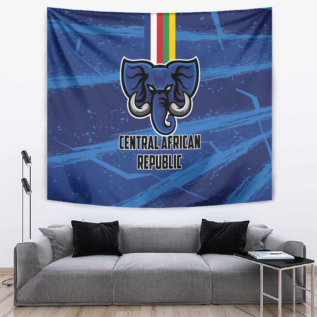 Central African Republic Football Tapestry African Come On Les Fauves LT01