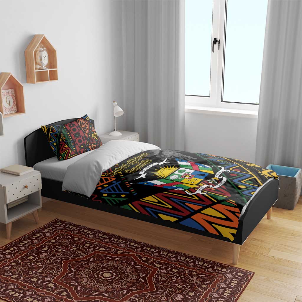 Central African Republic Bedding Set Protea - African Pattern LT01